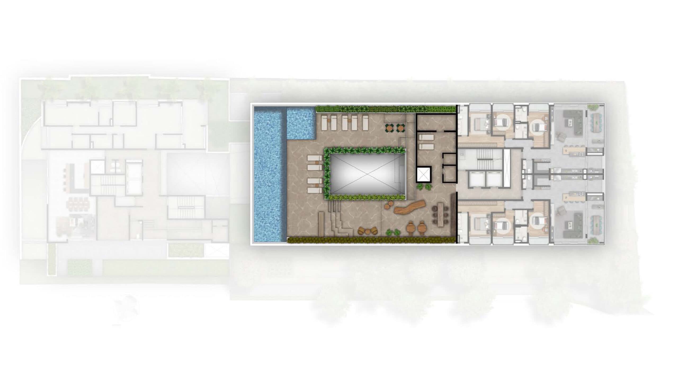 Ecos Vila Madalena - Studios, 3 Dorms com 2 Suítes e 3/4 Suítes — foto 2
